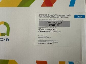 Kompatibilní HP Q6471A (502A) - modrý toner ARMOR