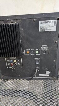 SLEVA Genius domácí kino 40W subwoofer, 5x satelitní repro