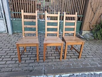 3x židle  ikea