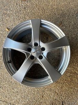 Prodám 4 ks alu kol Dezent 7Jx17H2, rozteč 5×100, ET38.