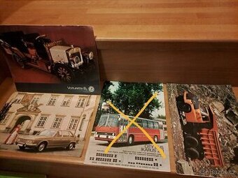 Prodám dobové prospekty  Tatra Ikarus