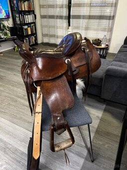 Westernové sedlo - 1