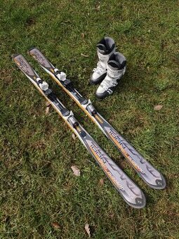 Lyžáky Salamon stélka 25 cm vel. 39 + lyže Blizard 159 cm