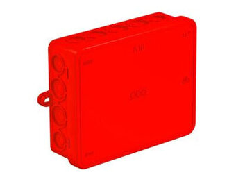 OBO elektroinstalační krabice A18 HF RO rudá IP54- nové