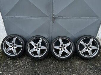 Alu kola R18 5x112 VW koncern + letní pneu 225/40/18