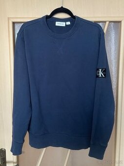 Mikina Calvin Klein Jeans - M - Marine modrá