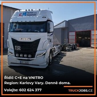 Řidič vnitrostátní kamionové dopravy
