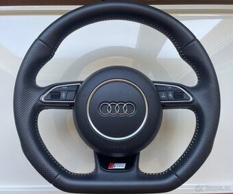 Volant S-Line perforovaný zkosený s airbagem A4 až A7