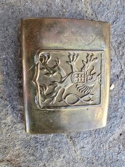 VOJENSKÁ PŘEZKA LEV - DVOUDÍLNÁ č 2