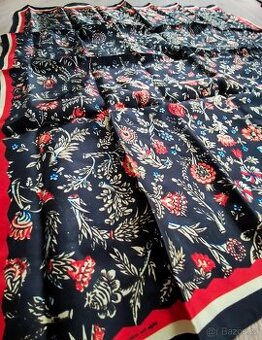 Luxusní hedvábný šátek Modernista – design František Kysela