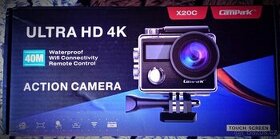 Úplně nová akční kamera Campark X20C Native 4K Ultra HD 20MP