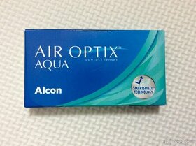 Kontaktní čočky Air Optix Aqua -3,25