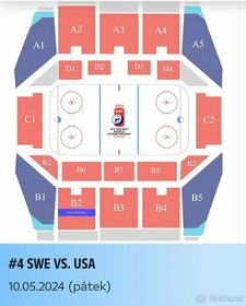 MS 2024-Hokej Ostrava SWE/USA