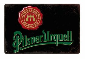 cedule plechová - Pilsner Urquell č. 15 - 1