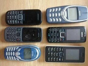 Staré mobilní telefony do zbirky