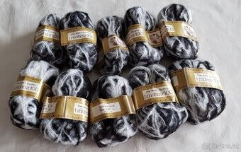 Pletací příze – t.mohair100 – Super Kid (10x cca 20 g)