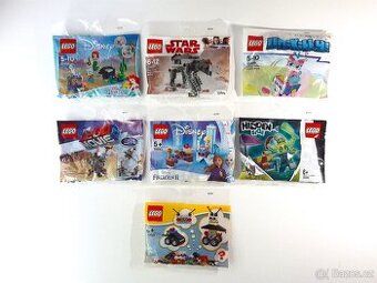 Lego polybag 7 ks nové + 1 ks rozbalený