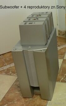 Subwoofer + 4. reproduktory zn.Sony