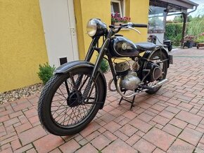 ČZ 150C 1951 s TP a SPZ