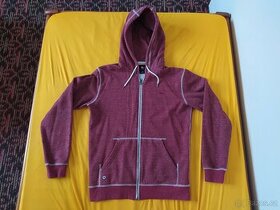 Mikina Quiksilver - Major Zip cabernet