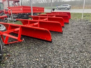 Radlice na sníh zadní tažená za traktor, malotraktor 180 cm+