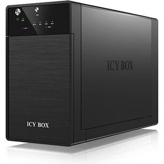 ICYBOX 3621U3 2x3.5 RAID. 2x 4TB HDD