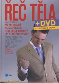 Prodám knihu Řeč těla - Vojtěch Černý + DVD