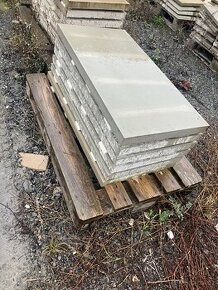Betonové stříšky rovné 100x50x5cm