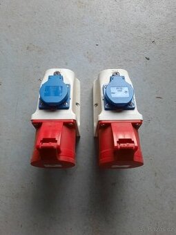 2x zásuvka 5x32 380 + 220V kombinovaná - 1