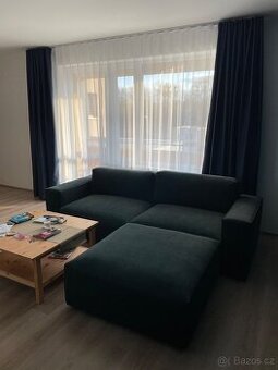 Rohový gauč 260×220 cm – samet, PET friendly