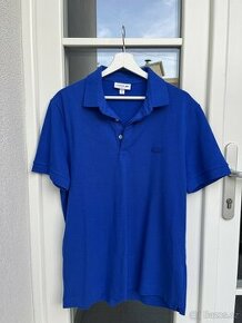 Pánské modré tričko polo od Lacoste