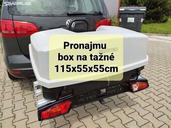 Půjčím box na tažné na zavazadla, nosič kol na tažné 3ks