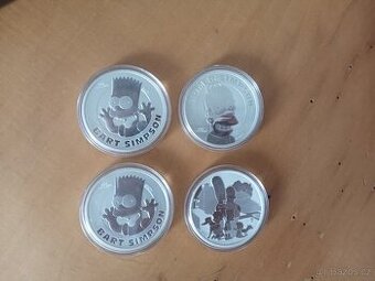Simpsonovi mince 1 oz - 1