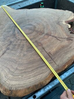 Dubový ovál (koláč) 120cm průměr - 1