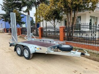 PROFI přepravník minibagrů, 300x150 cm, 2700 kg, 130 km/h