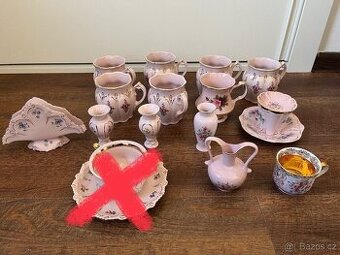 Růžový porcelán