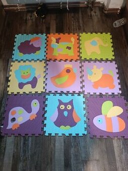 Dětské pěnové puzzle 9 ks