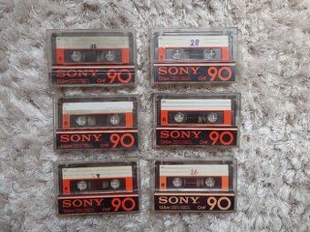 Audio kazety Sony CHF Made in Japan