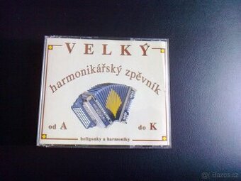 Velký harmonikářský zpěvník 4 CD - nové