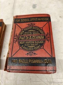Retro slovník AJ-Č a Něm.-č