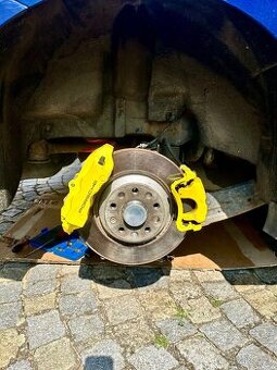Dual brake caliper kit