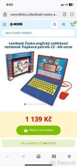 Notebook dětský