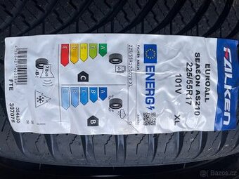 Prodám nové celoroční pneu Falken 225/55 R 17 101V XL