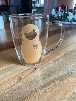Skleněný šálek Kusmi Tea Anastasia varné sklo