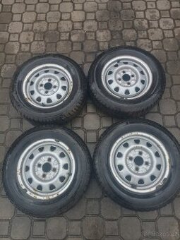 Kola škoda felicie 4x100, zimní pneu 165/70 R13