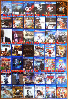 Hry na Playstation PS4 a PS5 - 2.část