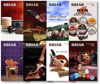 Dýmkový časopis Briar v PDF