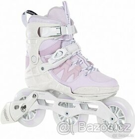 Prodám inline brusle Powerslide Argon Berry 110 Trinity (37)