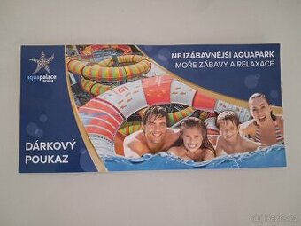 Dárkový poukaz do Aquapalace Praha ( voda+sauny)