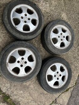 Alu kola Opel Astra G , obutá zima 195/65/15
